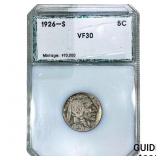 1926-S Buffalo Nickel PCI VF30