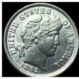 1892 Silver Barber Dime UNCIRCULATED