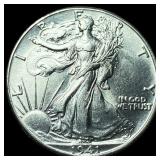 1941 Silver Half Dollar (Walking Liberty) UNCIRCUL