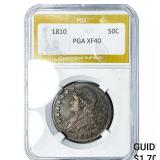1810 Seated Liberty Half Dollar PGA XF40