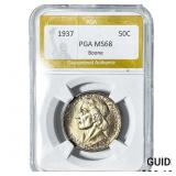 1937 Boone Half Dollar PGA MS68