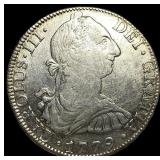 1779-Mo FM Silver 8 Reales HIGH GRADE