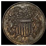 1864 Two-Cent Piece CLOSELY UNCIRCULATED