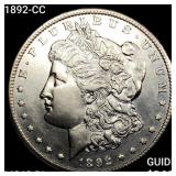 1892-CC Morgan Silver Dollar CHOICE BU PL