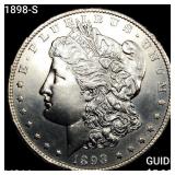 1898-S Morgan Silver Dollar CHOICE BU