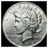 1935 Silver Peace Dollar CHOICE AU