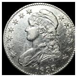 1833 Capped Bust Half Dollar UNCIRCULATED