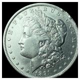 1891-S Silver Morgan Dollar UNCIRCULATED