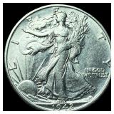 1942-S Silver Half Dollar UNCIRCULATED