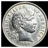 1900 Barber Dime UNCIRCULATED