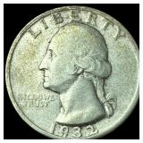 1932-S Silver Washington Quarter NEARLY UNCIRCULAT