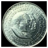 1952 Silver Half Dollar Booker T. Washington-Carve