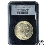 1921 Morgan Silver Dollar LCC  UNC MS60