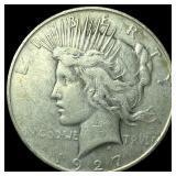 1927 Peace Silver Dollar LIGHTLY CIRCULATED