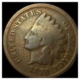 1870 Indian Head Cent LIGHTLY CIRCULATED
