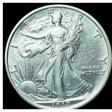 1917-S Silver Walking Liberty Half Dollar UNCIRCUL