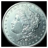 1887 Morgan Silver Dollar UNCIRCULATED