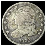 1835 Capped Bust Dime NICELY CIRCULATED
