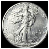 1934-S Silver Walking Liberty Half Dollar UNCIRCUL
