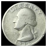 1932-S Silver Washington Quarter LIGHTLY CIRCULATE