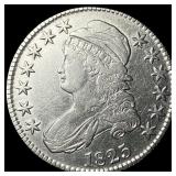1825 Capped Bust Half Dollar CHOICE AU