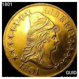1801 $10 Gold Eagle UNCIRCULATED +