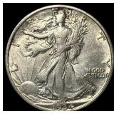 1934 Silver Half Dollar Walking Liberty UNCIRCULAT