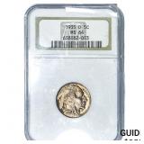 1935-D Buffalo Nickel NGC MS64