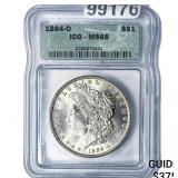 1884-O Morgan Silver Dollar ICG MS65