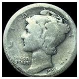 1927 Mercury Dime NICELY CIRCULATED