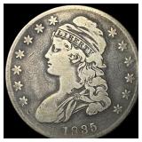 1835 Capped Bust Half Dollar NEARLY UNCIRCULATED