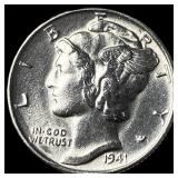 1941 Mercury Dime UNCIRCULATED