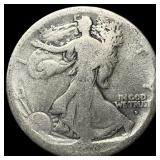 1916-D Silver Walking Liberty Half Dollar  NICELY