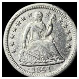 1841-O Silver Half Dime CHOICE AU