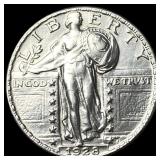 1928 Standing Liberty Silver Quarter CLOSELY UNCIR