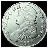 1831 Capped Bust Half Dollar UNCIRCULATED