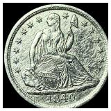 1840 Seated Liberty Half Dime CLOSELY UNCIRCULATED