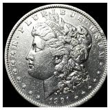 1891-O Silver Morgan Dollar CHOICE AU