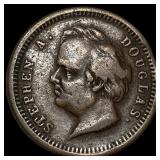 Civil War token NEARLY UNCIRCULATED