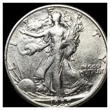 1927-S Silver Walking Liberty Half Dollar CHOICE A