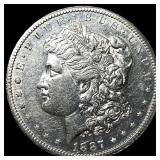 1887-S Silver Morgan Dollar UNCIRCULATED