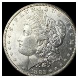 1882-S Silver Morgan Dollar CHOICE BU