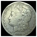 1884-S Silver Morgan Dollar LIGHTLY CIRCULATED