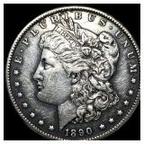 1890-CC Silver Morgan Dollar NEARLY UNCIRCULATED