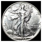 1944-S Silver Walking Liberty Half Dollar CLOSELY