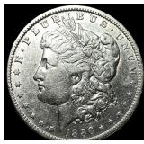 1886-O Silver Morgan Dollar CLOSELY UNCIRCULATED