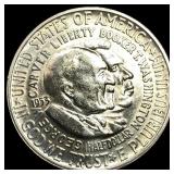 1953 Silver Half Dollar Booker T. Washington UNCIR