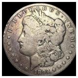 1892-S Silver Morgan Dollar LIGHTLY CIRCULATED