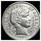 1913 Barber Dime UNCIRCULATED