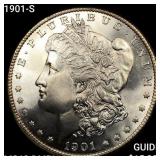 1901-S Morgan Silver Dollar CHOICE BU DMPL